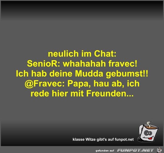 neulich im Chat