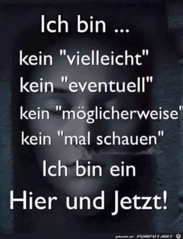 Ich bin