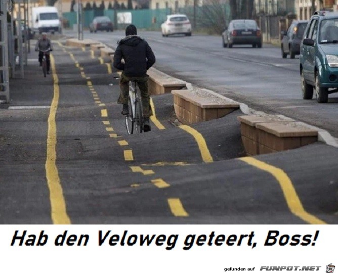 Hab den Veloweg