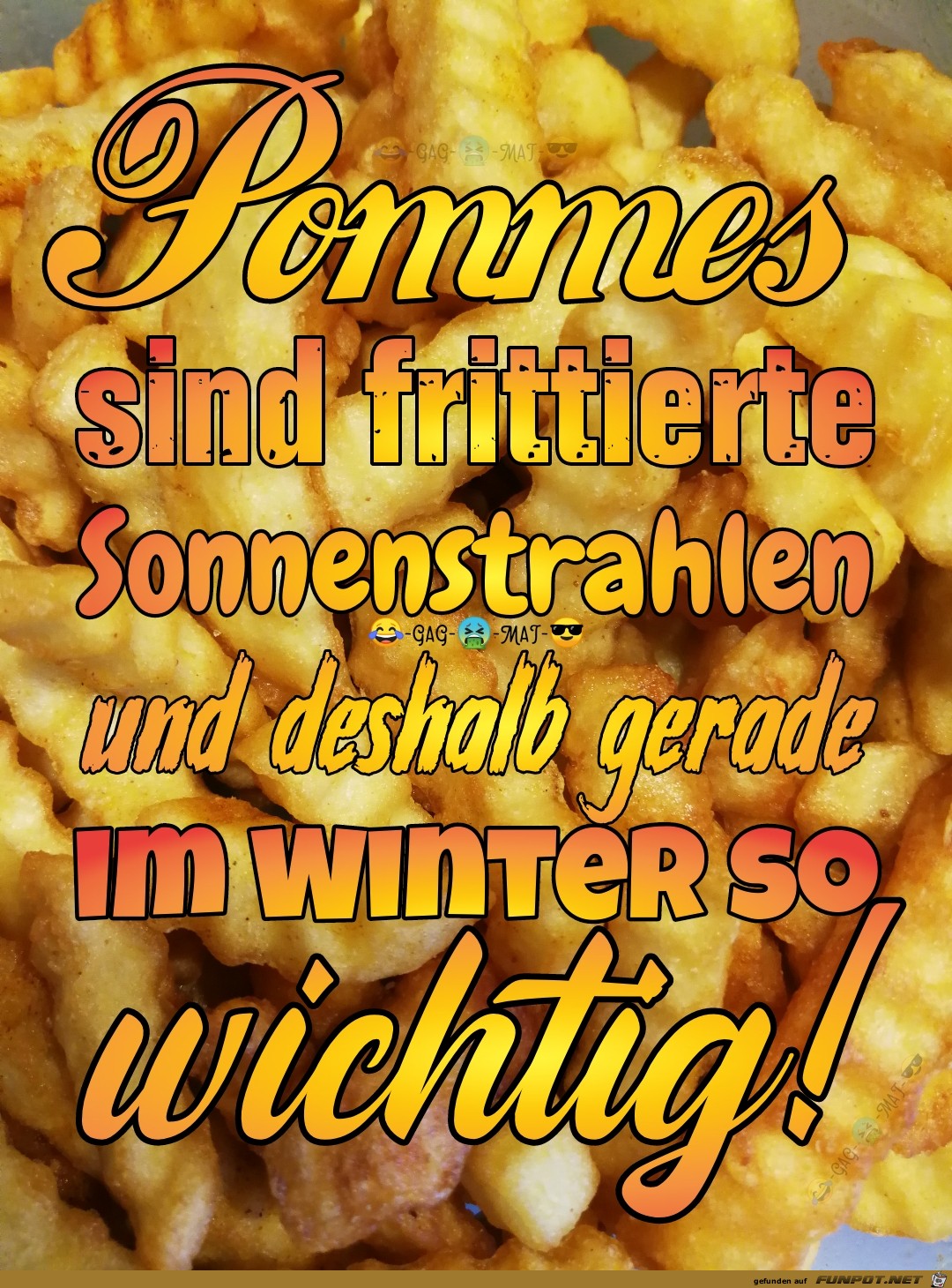 Frittierte Sonnenstrahlen