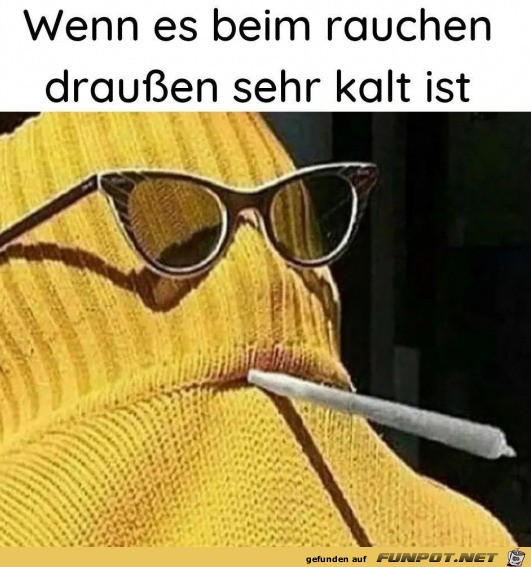 Es ist kalt