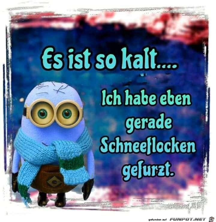 So kalt