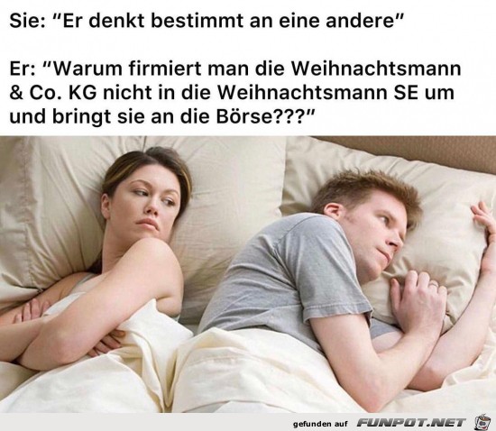 Was er wieder denkt