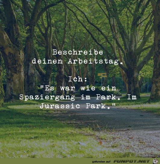 Ein Spaziergang im Park