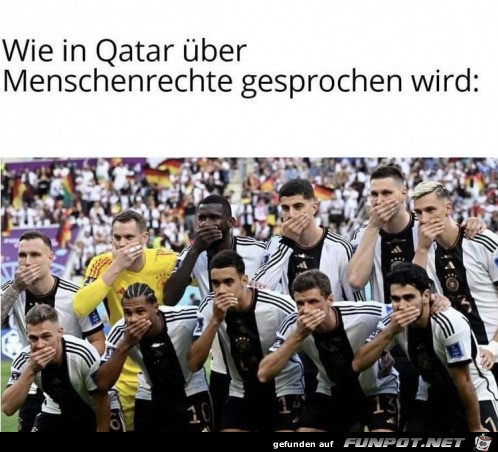 Bei der Fuball-WM