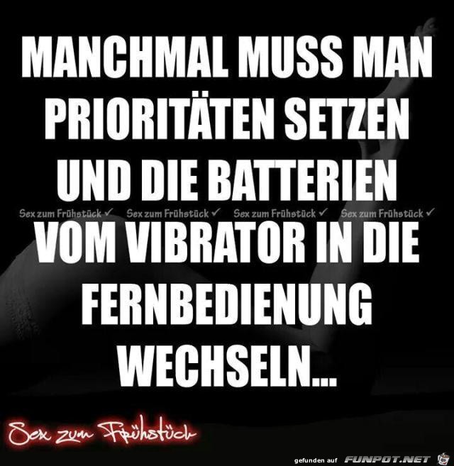 Manchmal