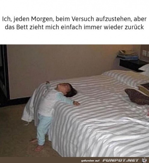 Ich bleib im Bett