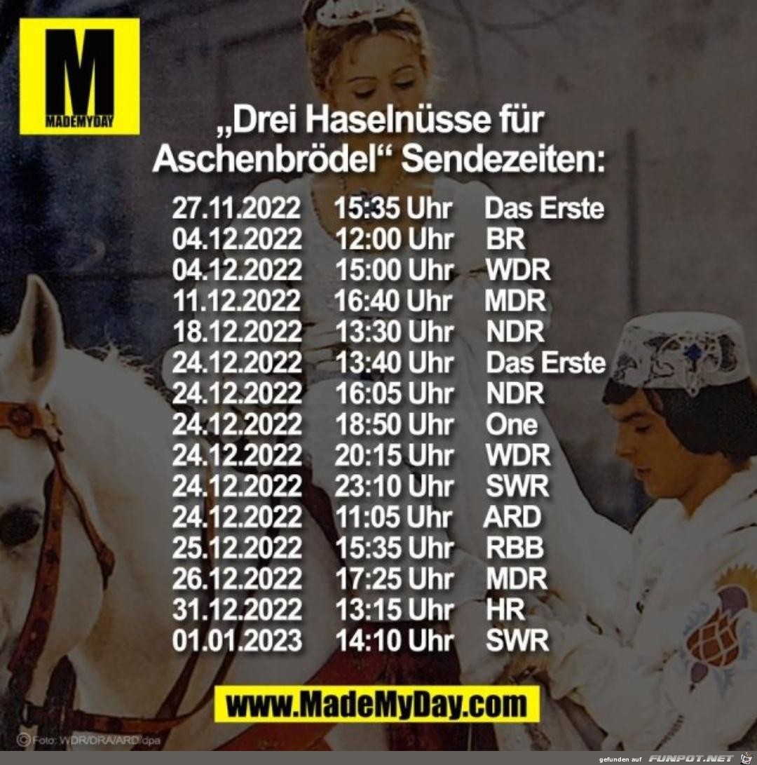 Sendezeiten Sendezeiten
