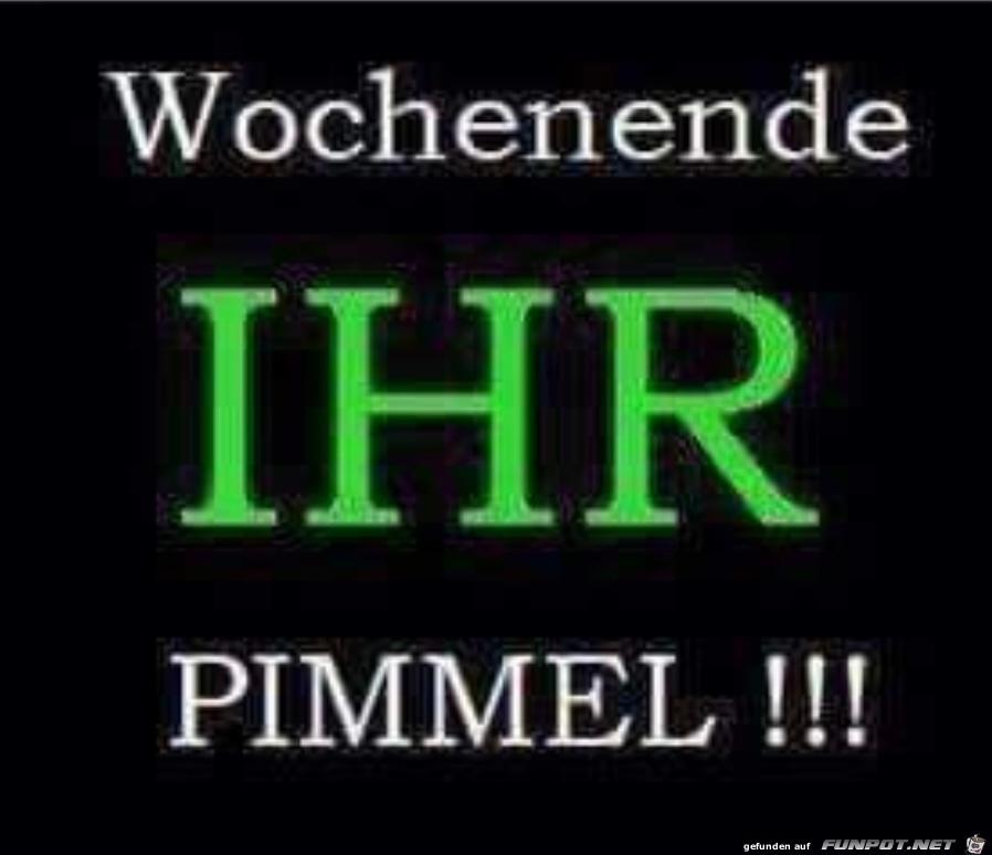Wochenende Wochenende