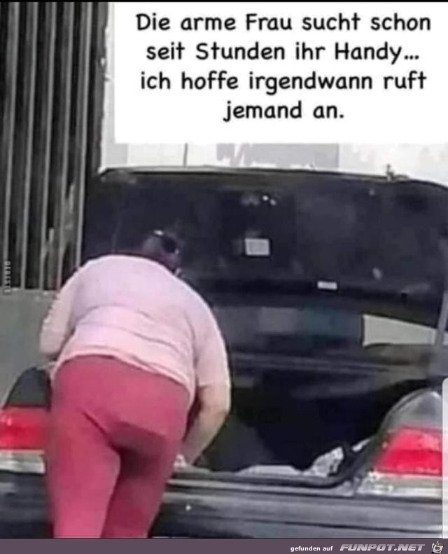 Die arme Frau