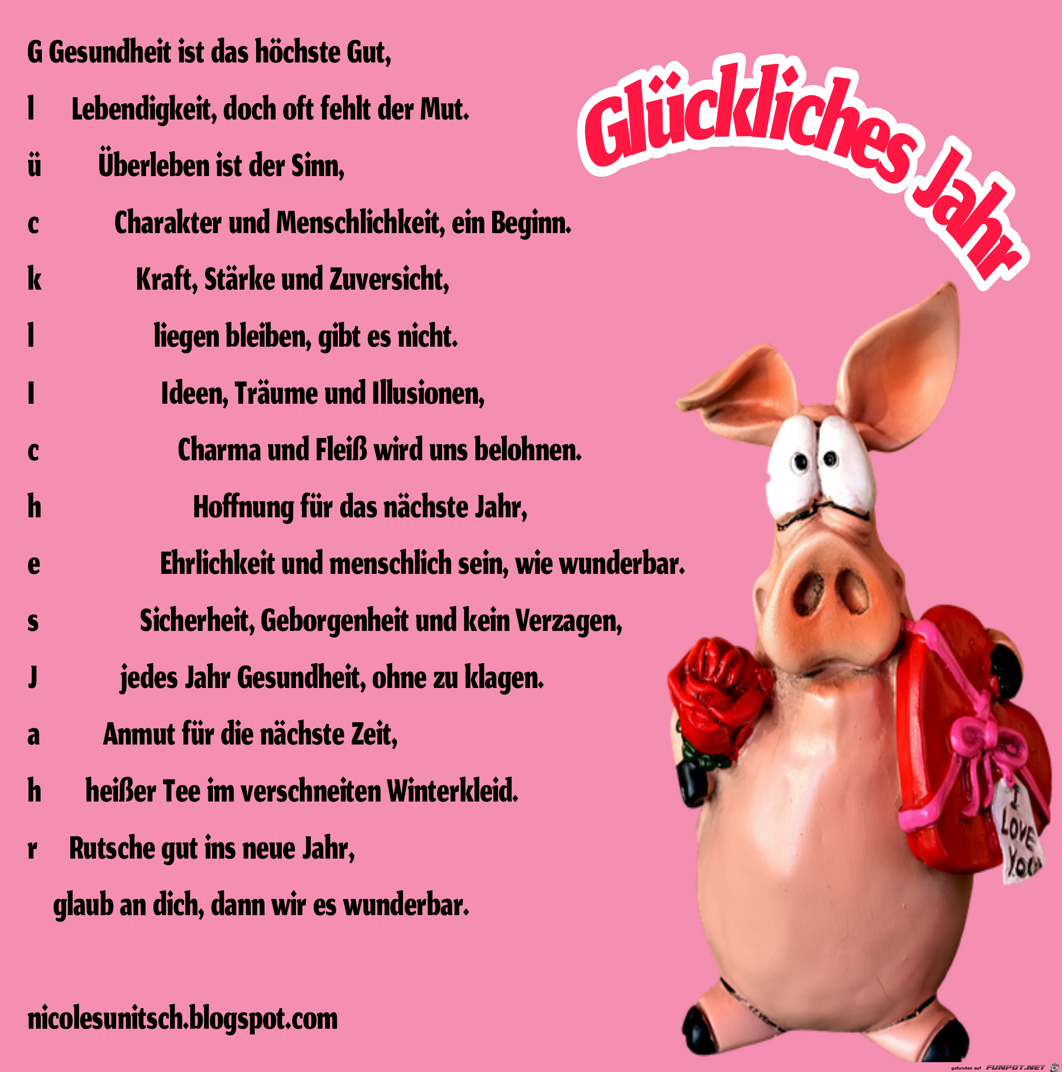 Glckliches Jahr