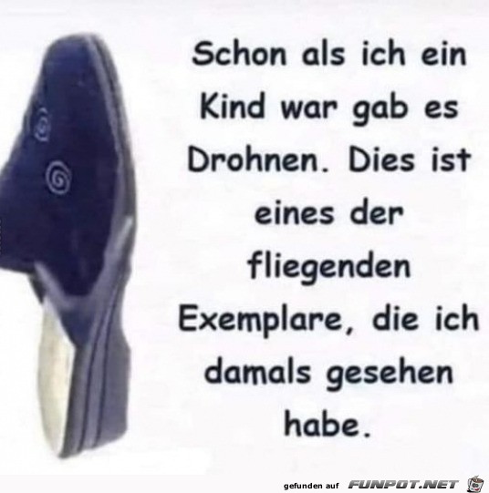 Drohne aus der Kindheit