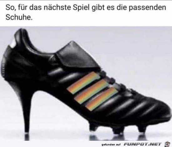 Passende Schuhe