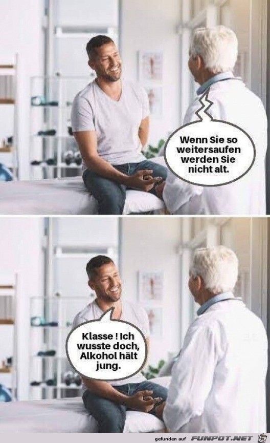 Hat er doch gewusst