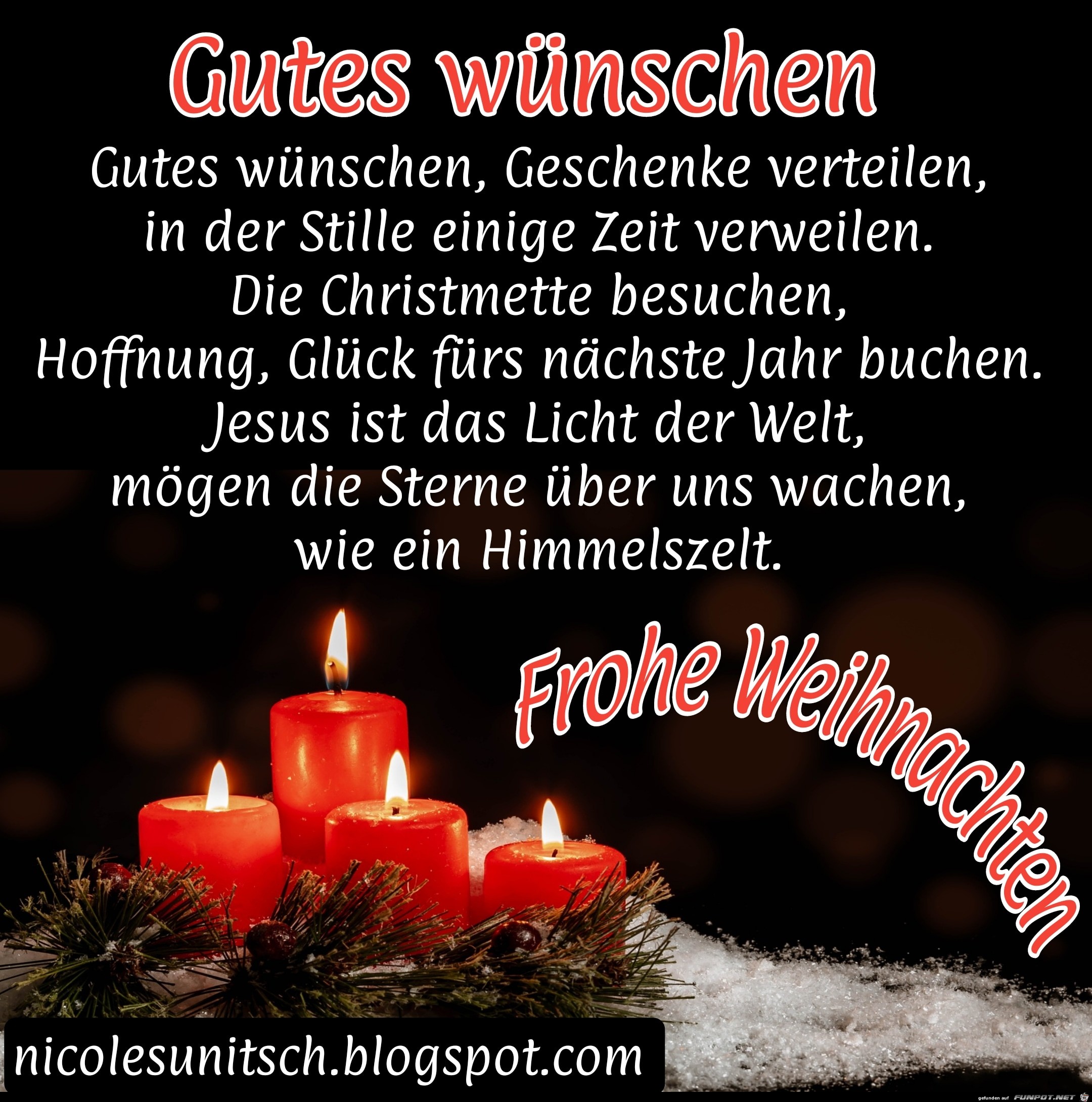 Frohe Weihnachten