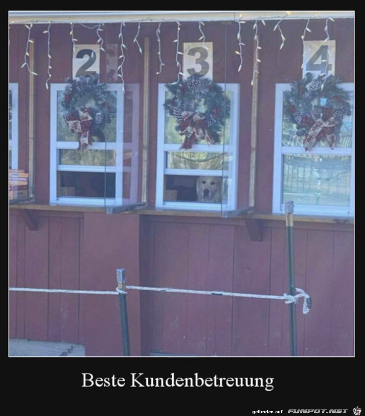 Super Kundenbetreuung