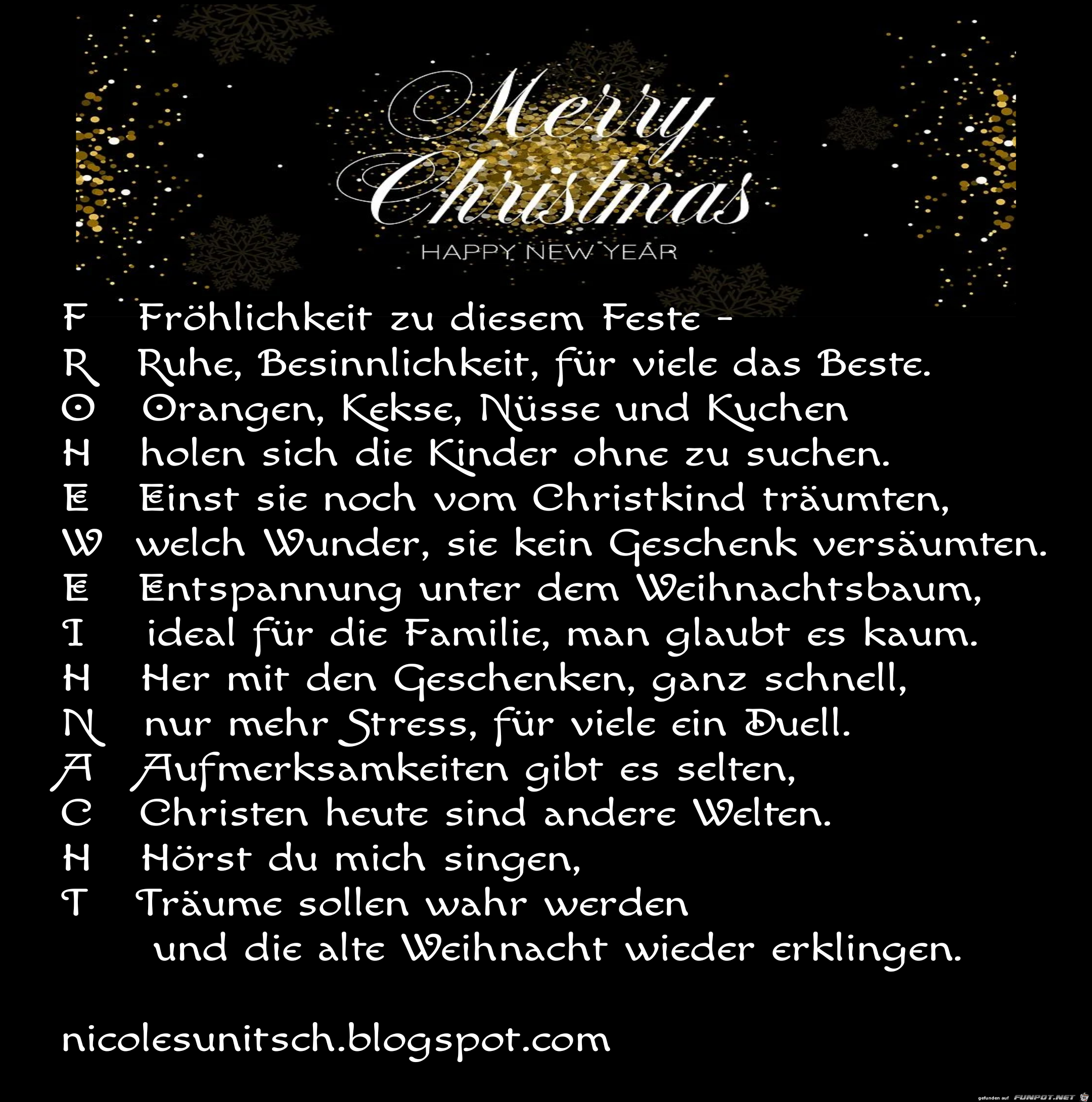 Frohe Weihnachten