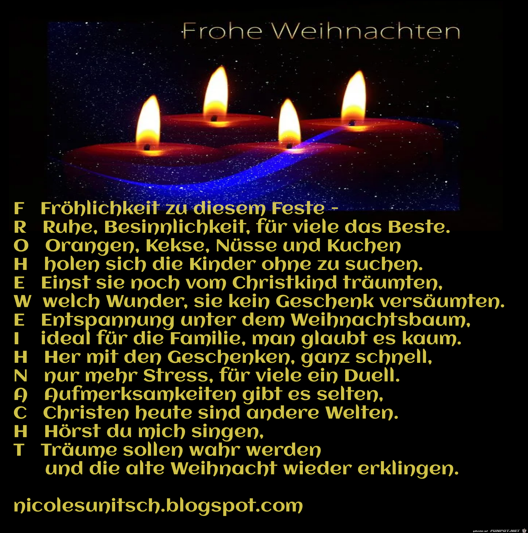 Frohe Weihnachten