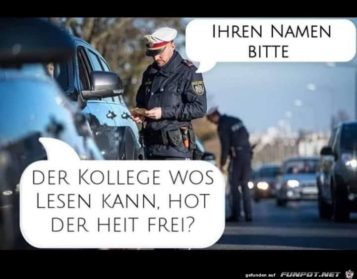 Polizeikontrolle
