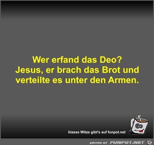 Wer erfand das Deo? Wer erfand das Deo?
