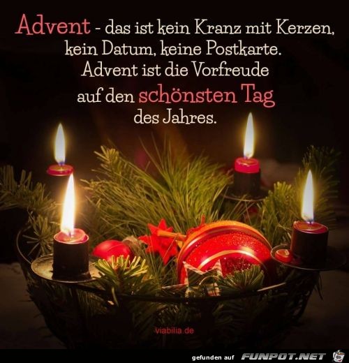 Advent das ist kein Kranz