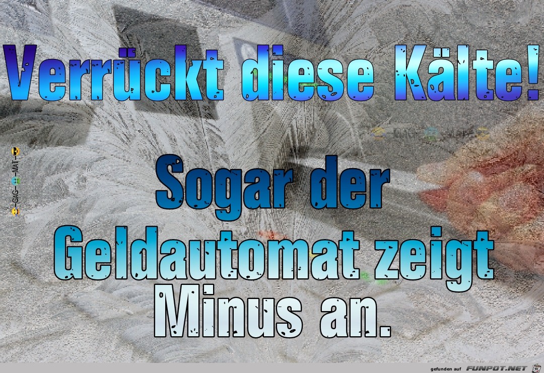 Sehr kalt