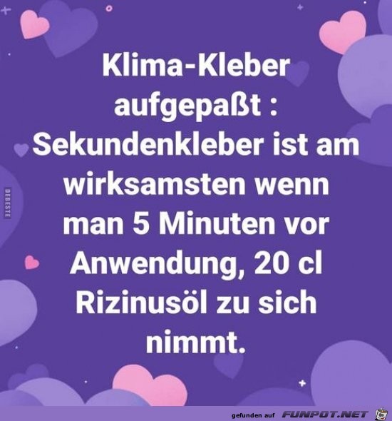 Klima-Kleber