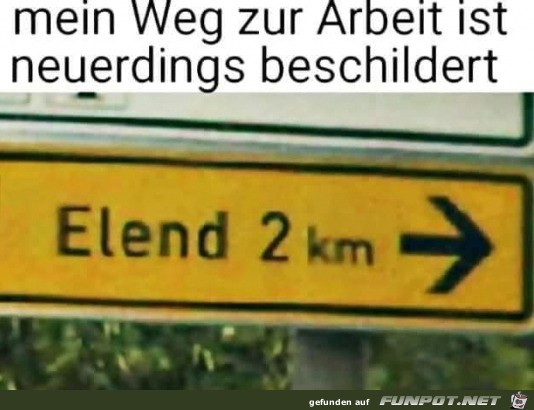 Mein Weg zur Arbeit