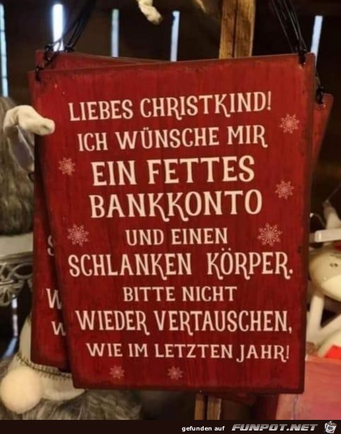 Liebes Chtistkind