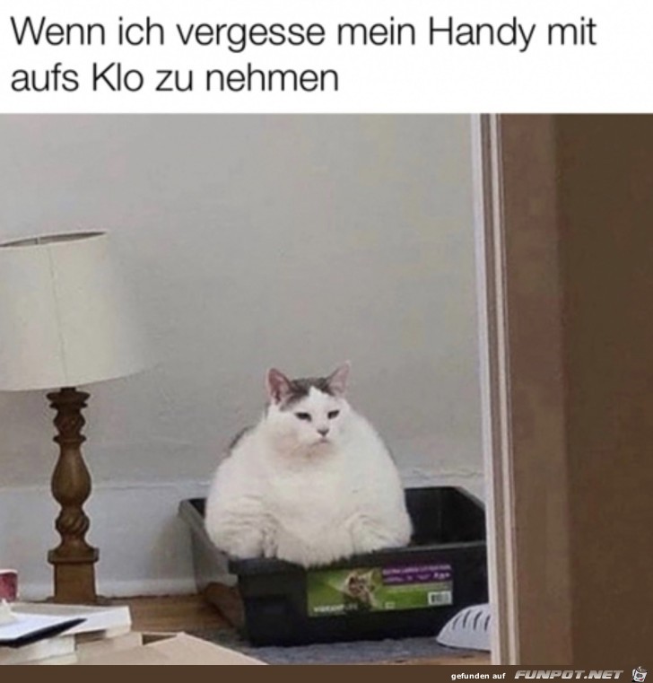 Handy vergessen