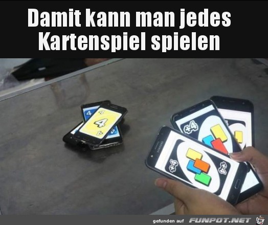 UNO auf dem Handy