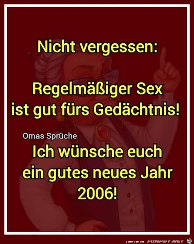 Nicht vergessen