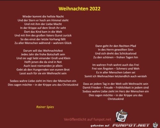 Weihnachten 2022