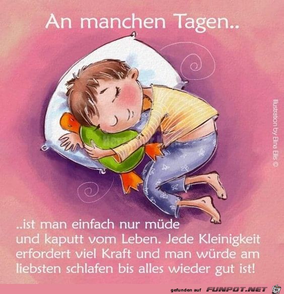 An manchen Tagen