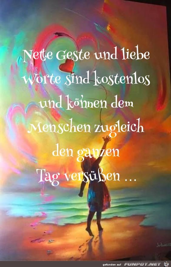 Nette Gste und liebe Worte