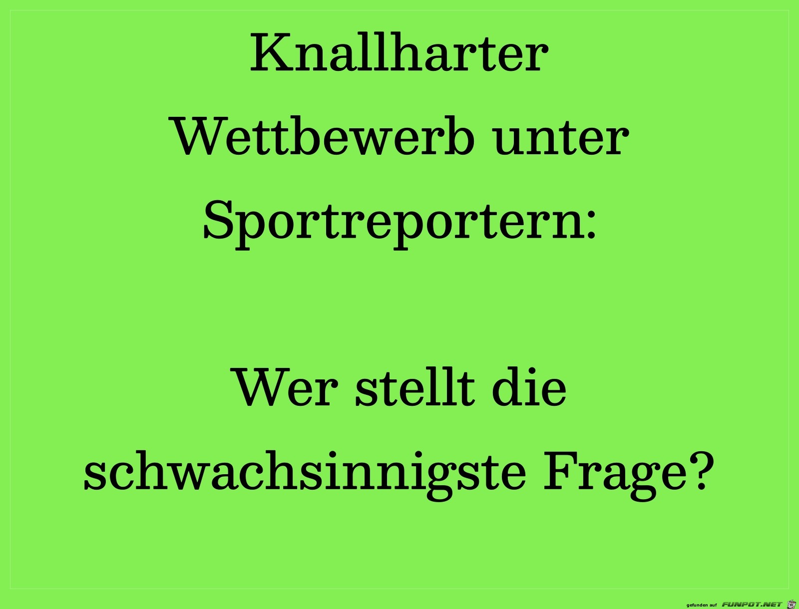 sportreporter