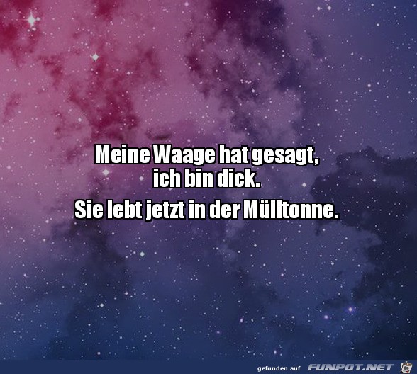 Meine Waage