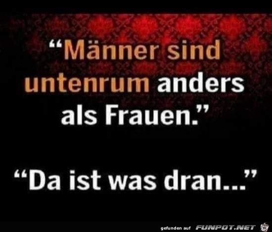 Da ist was dran