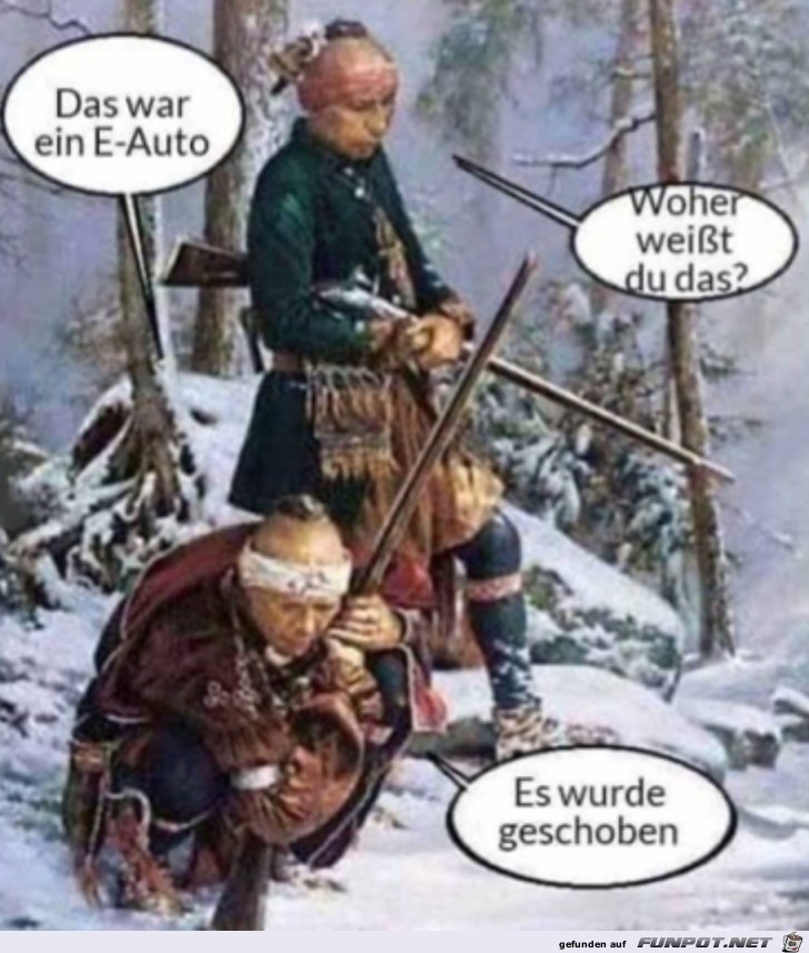 Es war ein E-Auto