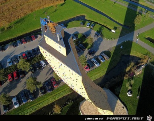 Hchste freistehende Kletterwand der Welt