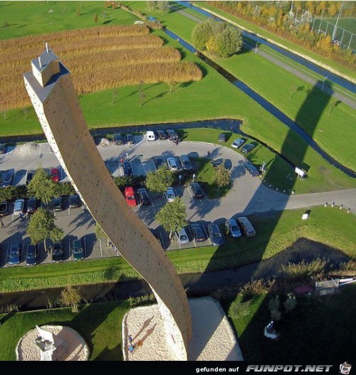 Hchste freistehende Kletterwand der Welt