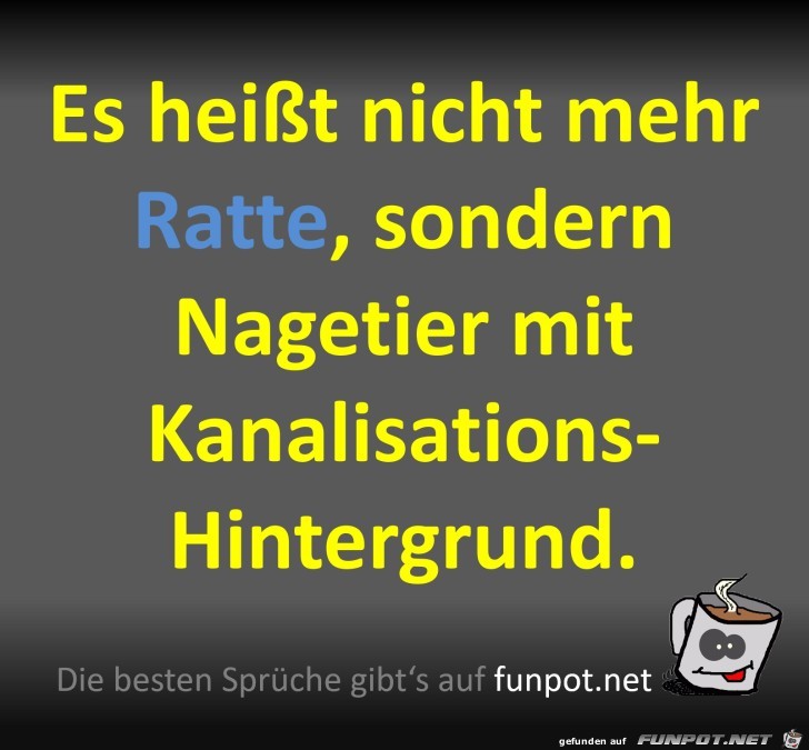 Es heit nicht mehr Ratte