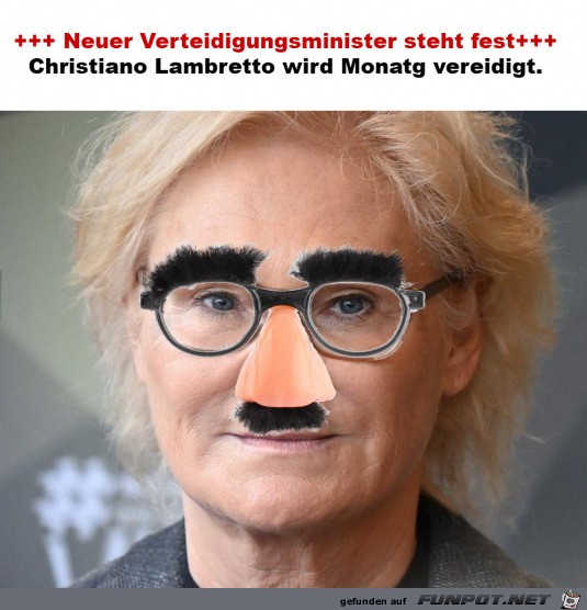 Neuer Verteidigungsminister