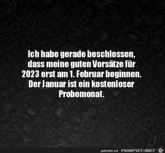 Vorstze erst ab Februar umsetzen