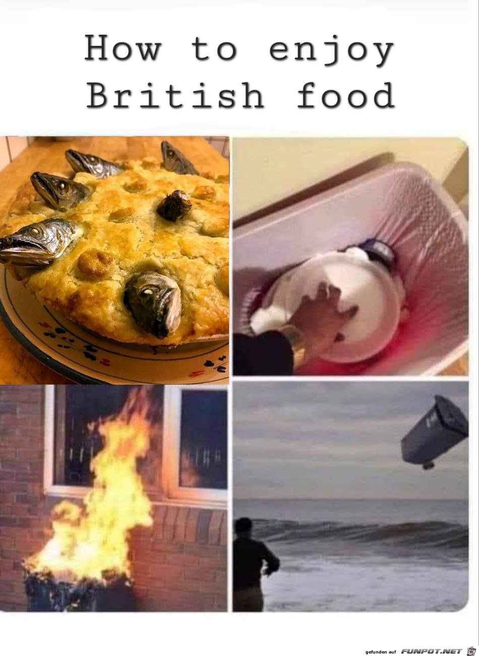 So geniet man britisches Essen