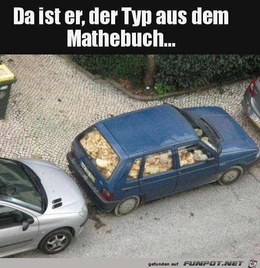 Der Typ aus dem Mathebuch