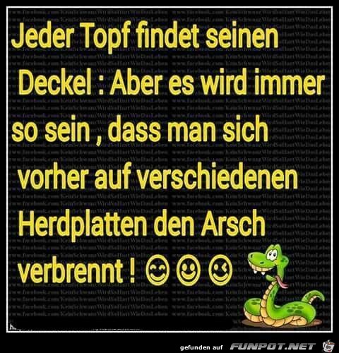 Jeder Topf