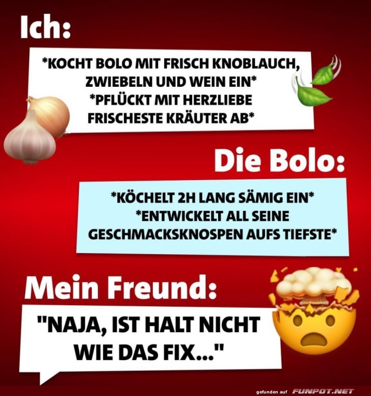 Bolo ohne Fix