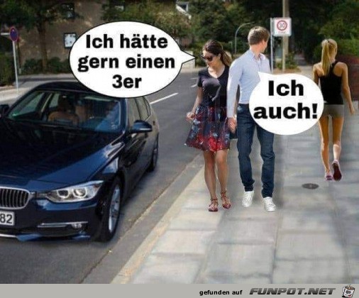 Einen 3er Einen 3er