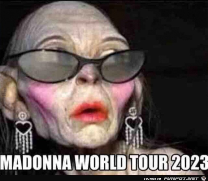 Madonna ist lter geworden